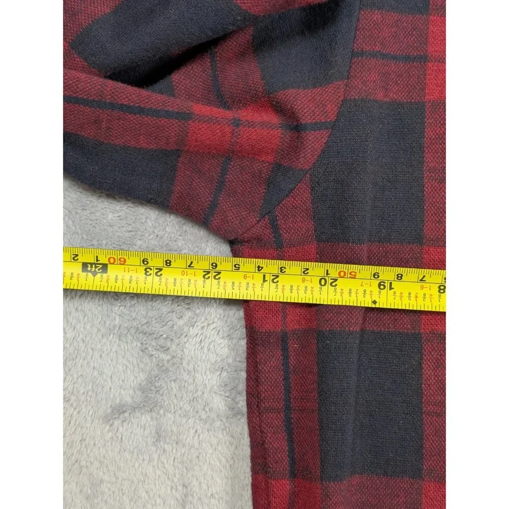 Polo Ralph Lauren Polo Shirt Mens Large Red Plaid Preppy Academia Vintage Casual